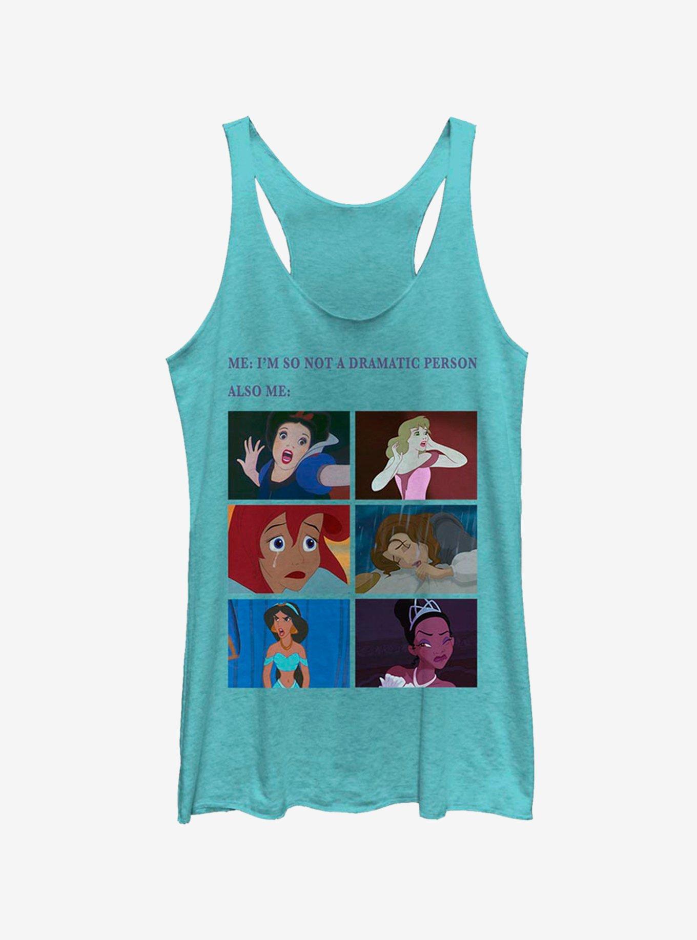 Disney Princesses Princess Drama Meme Womens Tank Top, , hi-res