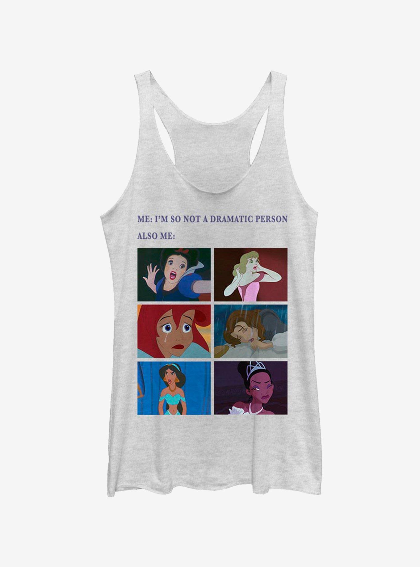 Disney Princesses Princess Drama Meme Womens Tank Top, , hi-res