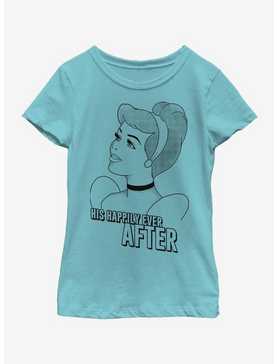 Disney Cinderella Romantic Cindy Youth Girls T-Shirt, , hi-res