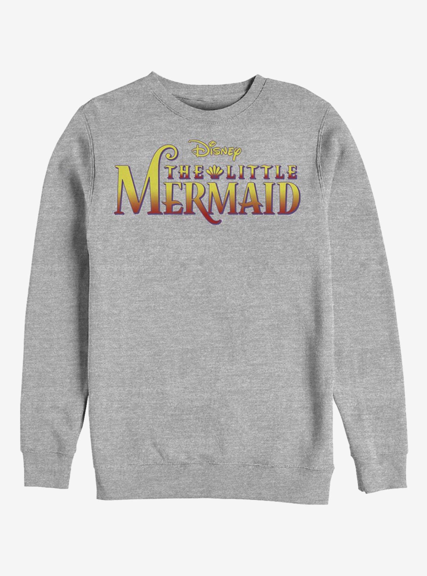 Disney The Little Mermaid Logo Sweatshirt, , hi-res