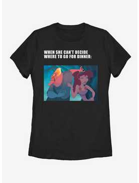 Disney Hercules Hades Dinner Meme Womens T-Shirt, , hi-res