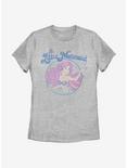 Disney The Little Mermaid Faded Ariel Art Womens T-Shirt, ATH HTR, hi-res