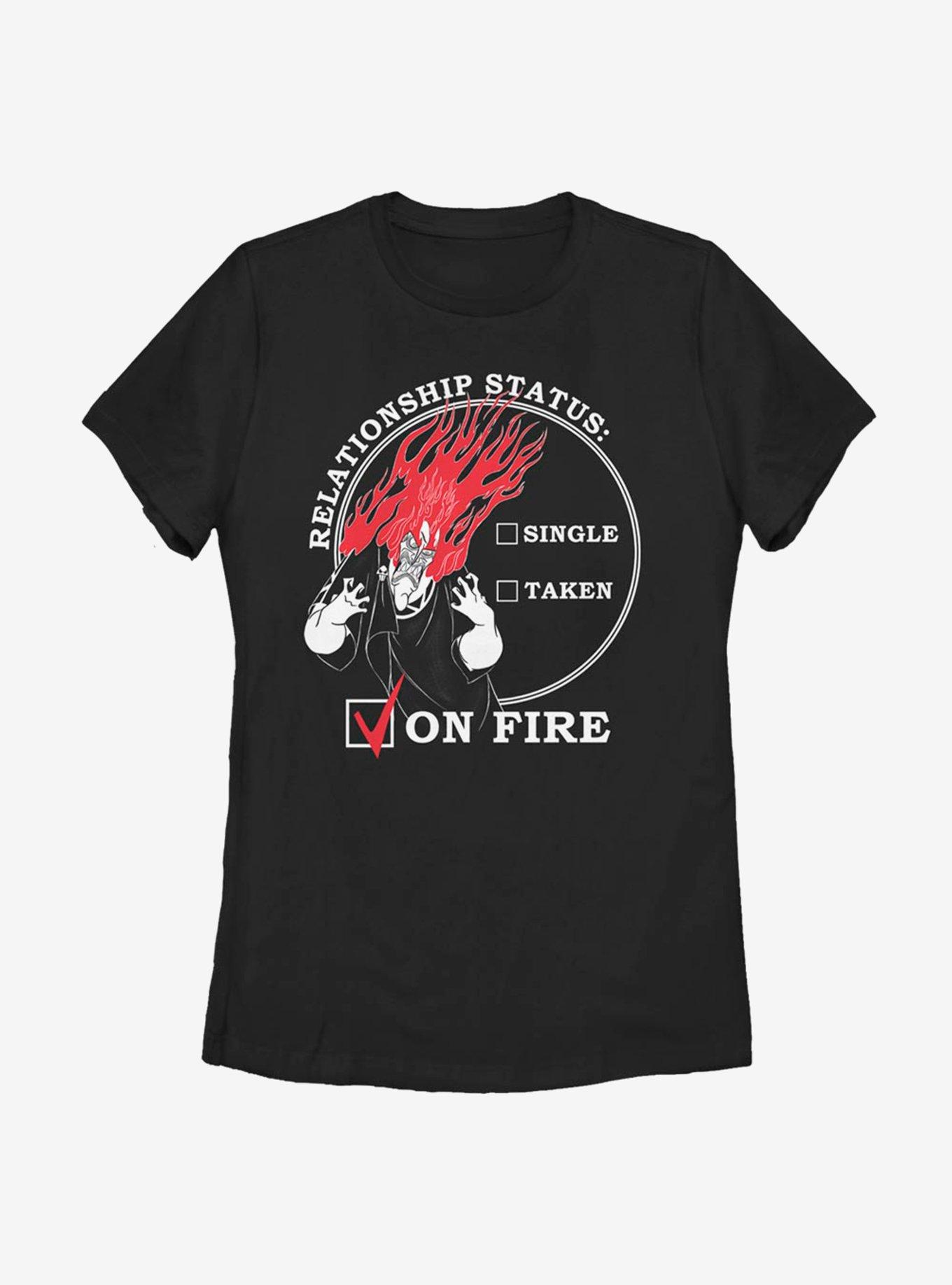 Disney Hercules Relationship On Fire Womens T-Shirt, , hi-res