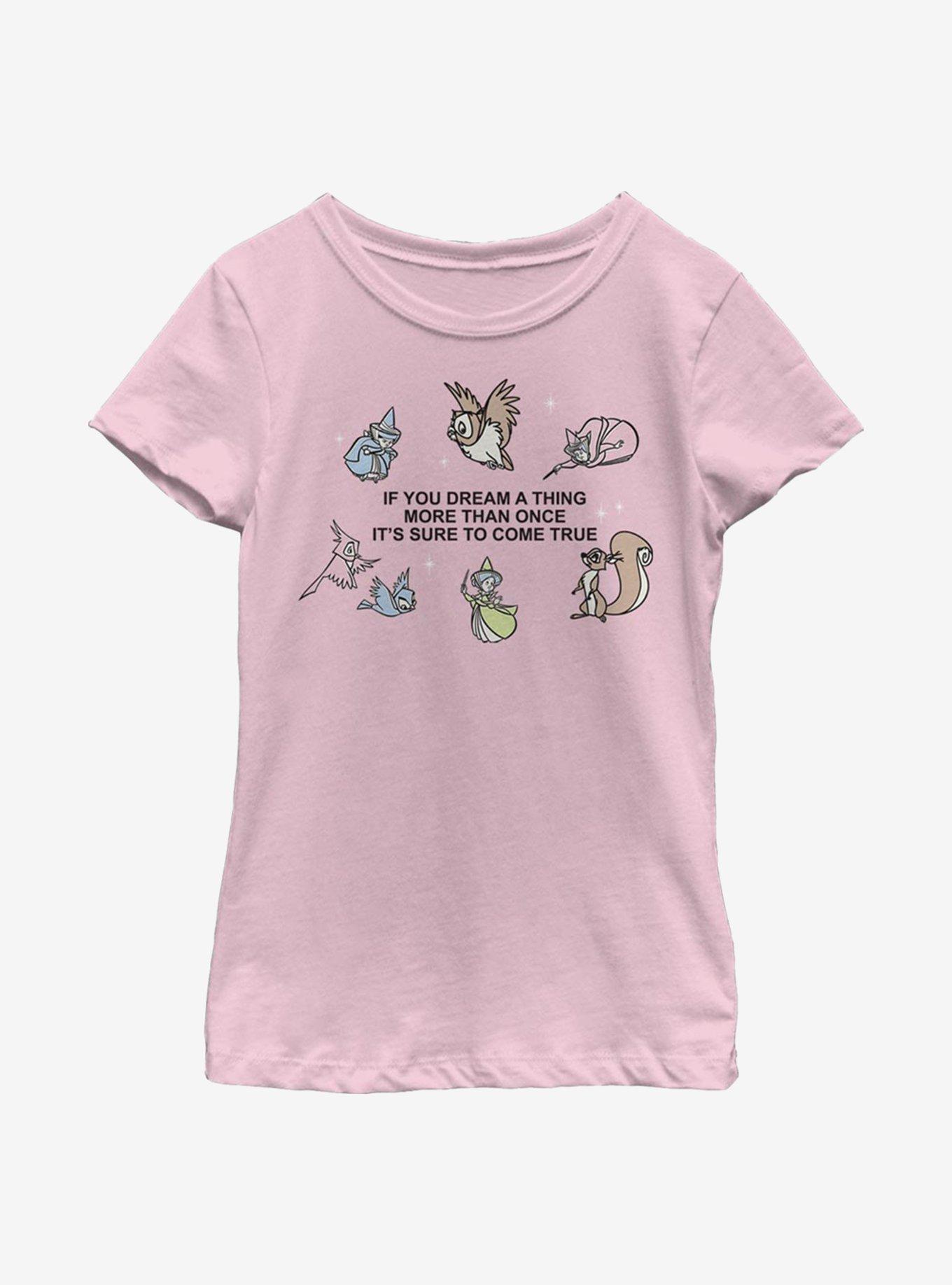 Disney Sleeping Beauty Dream It Youth Girls T-Shirt