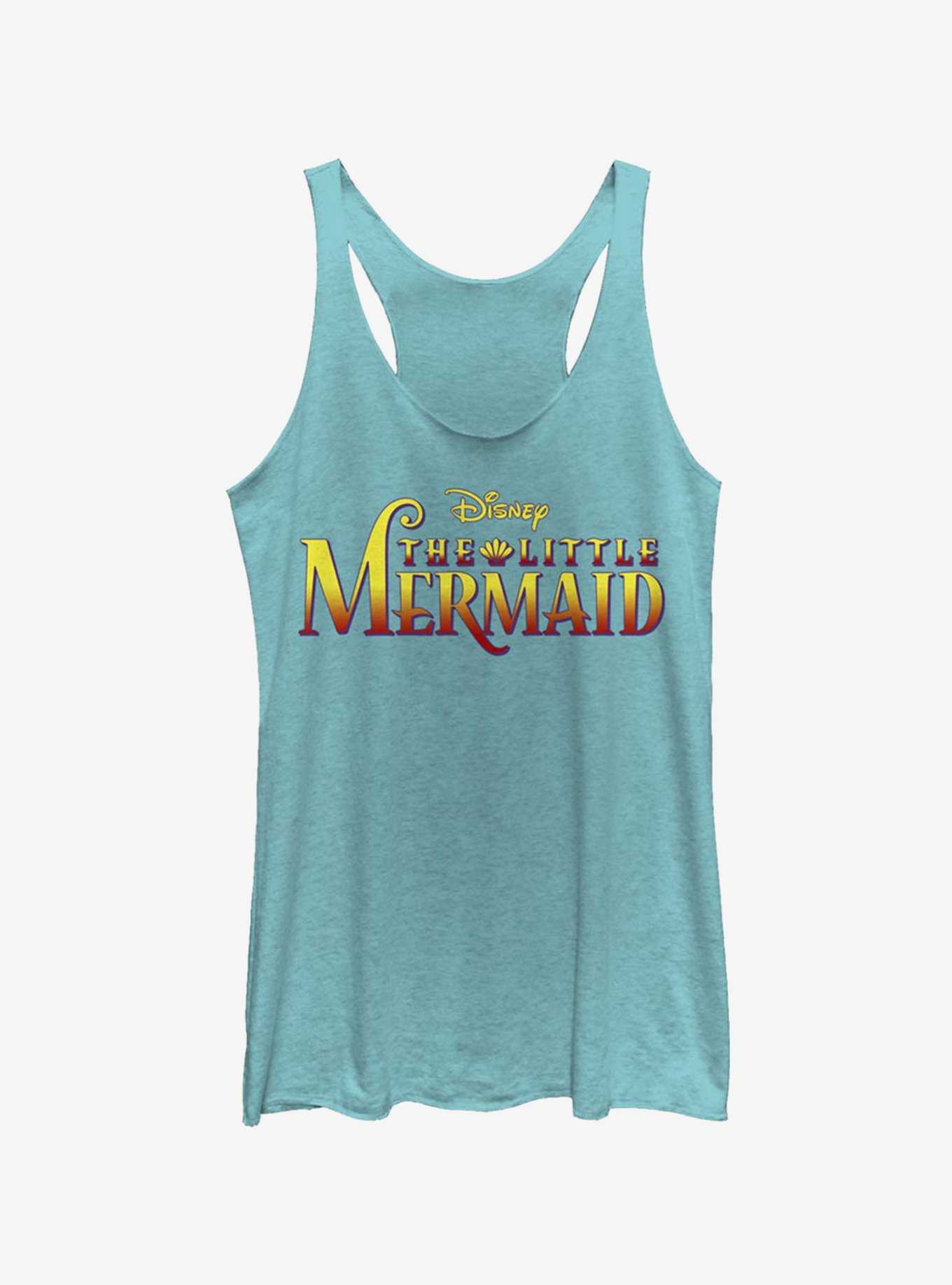 Disney The Little Mermaid Logo Womens Tank Top, , hi-res