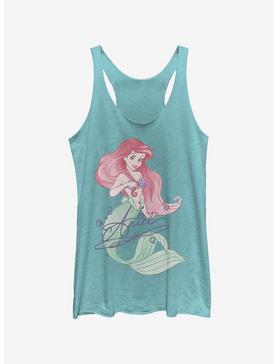 Disney The Little Mermaid Signed Ariel Womens Tank Top, , hi-res
