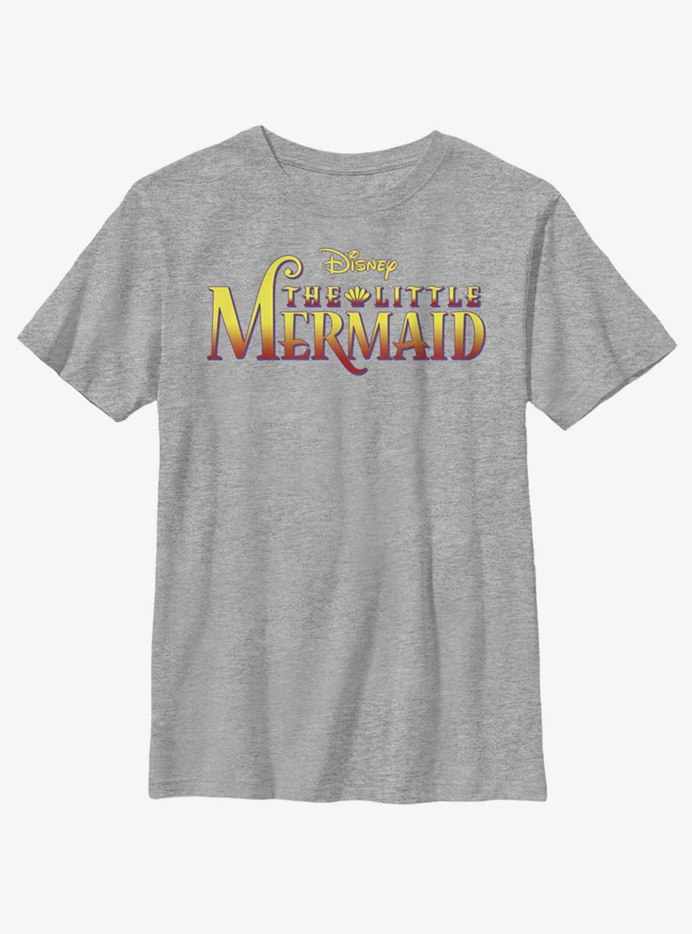 Disney The Little Mermaid Logo Youth T-Shirt, , hi-res