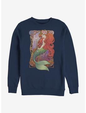 Disney The Little Mermaid Art Nouveau Ariel Sweatshirt, , hi-res
