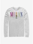 Disney Mulan Title Long-Sleeve T-Shirt, WHITE, hi-res