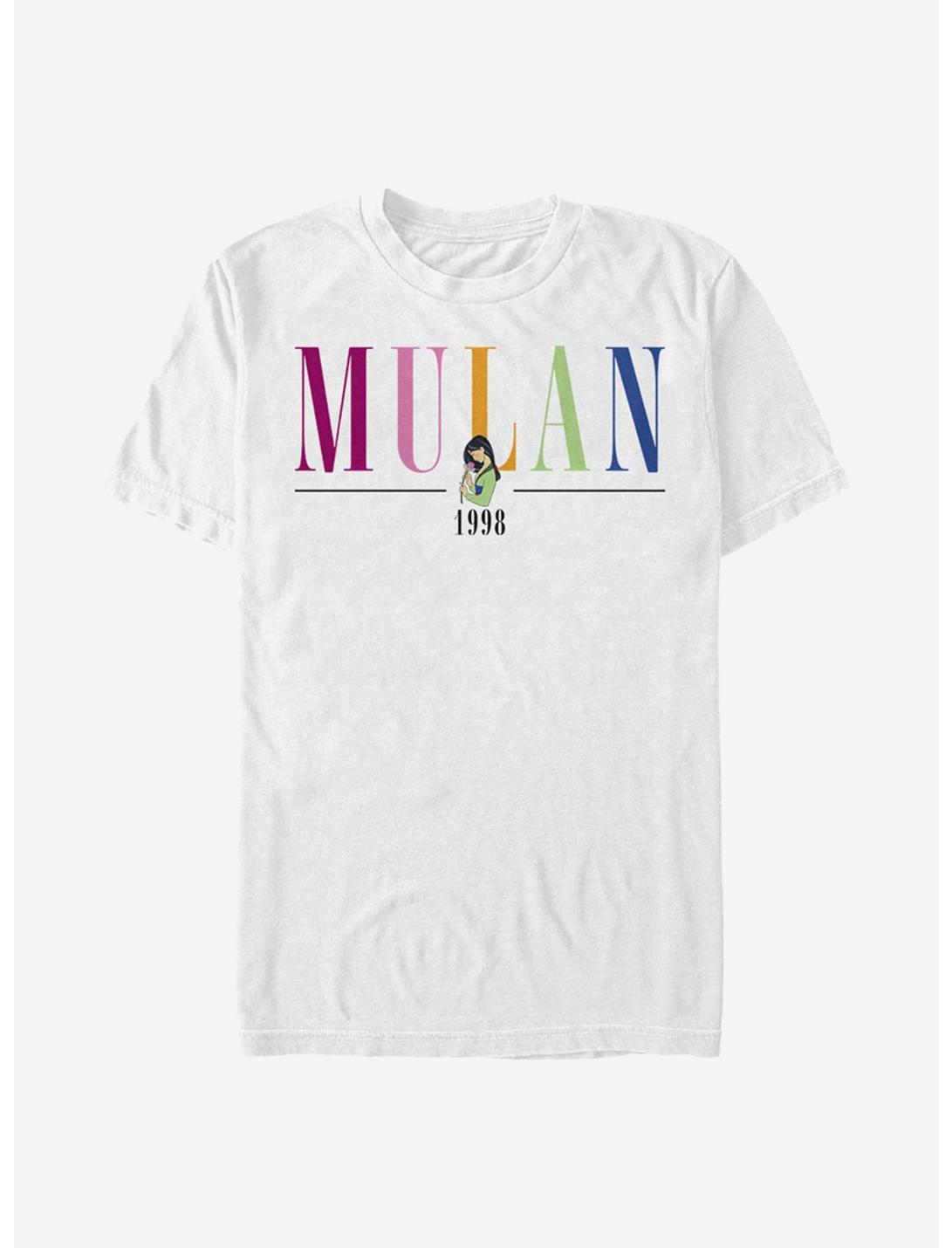 Disney Mulan Title T-Shirt, WHITE, hi-res