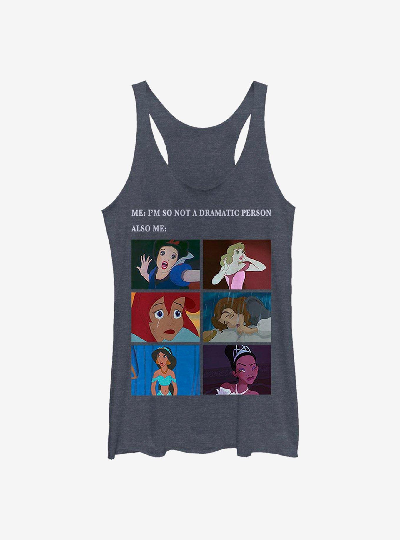 Disney Princesses Princess Drama Meme Womens Tank Top, , hi-res