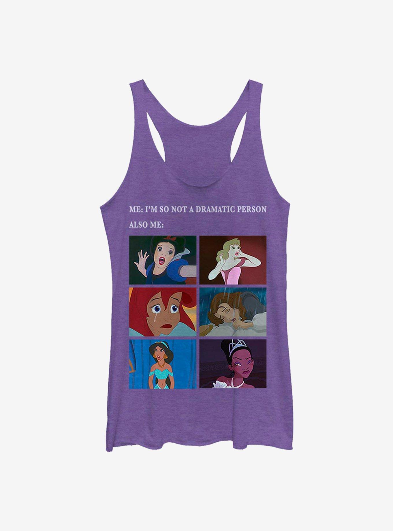 Disney Princesses Princess Drama Meme Womens Tank Top, , hi-res