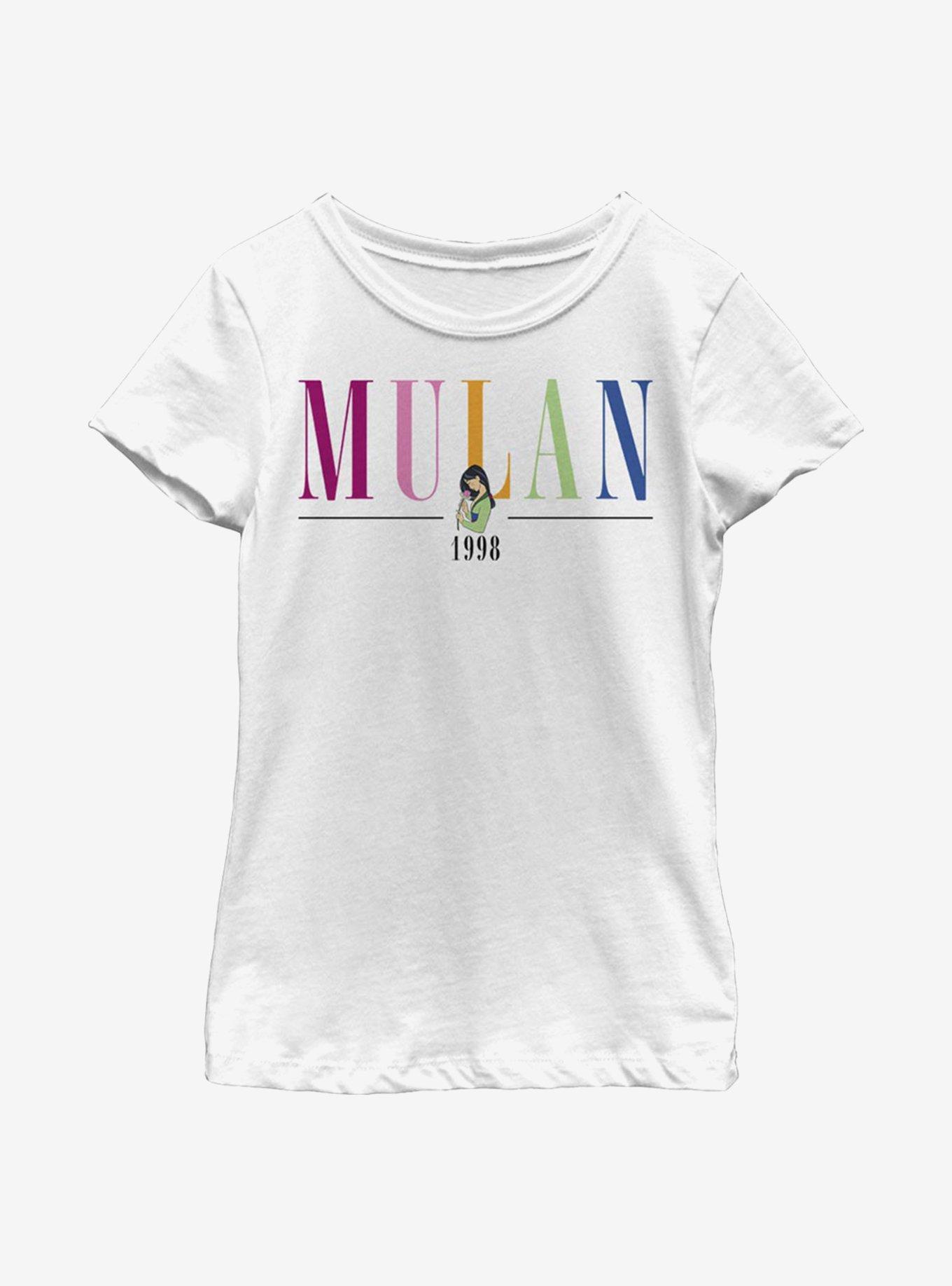 Disney Mulan Title Youth Girls T-Shirt, , hi-res