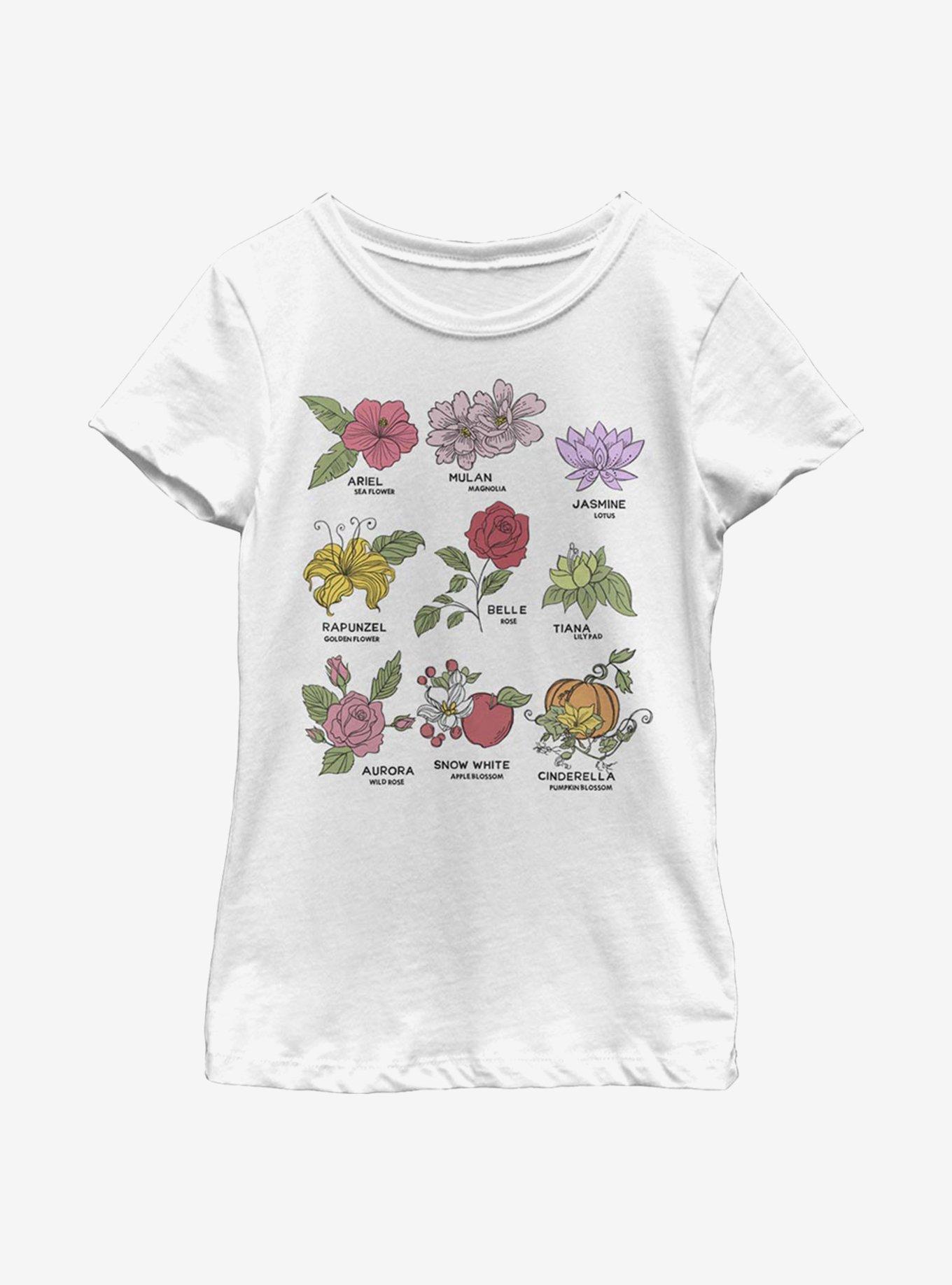 Disney Princesses Royal Flora Youth Girls T-Shirt, , hi-res
