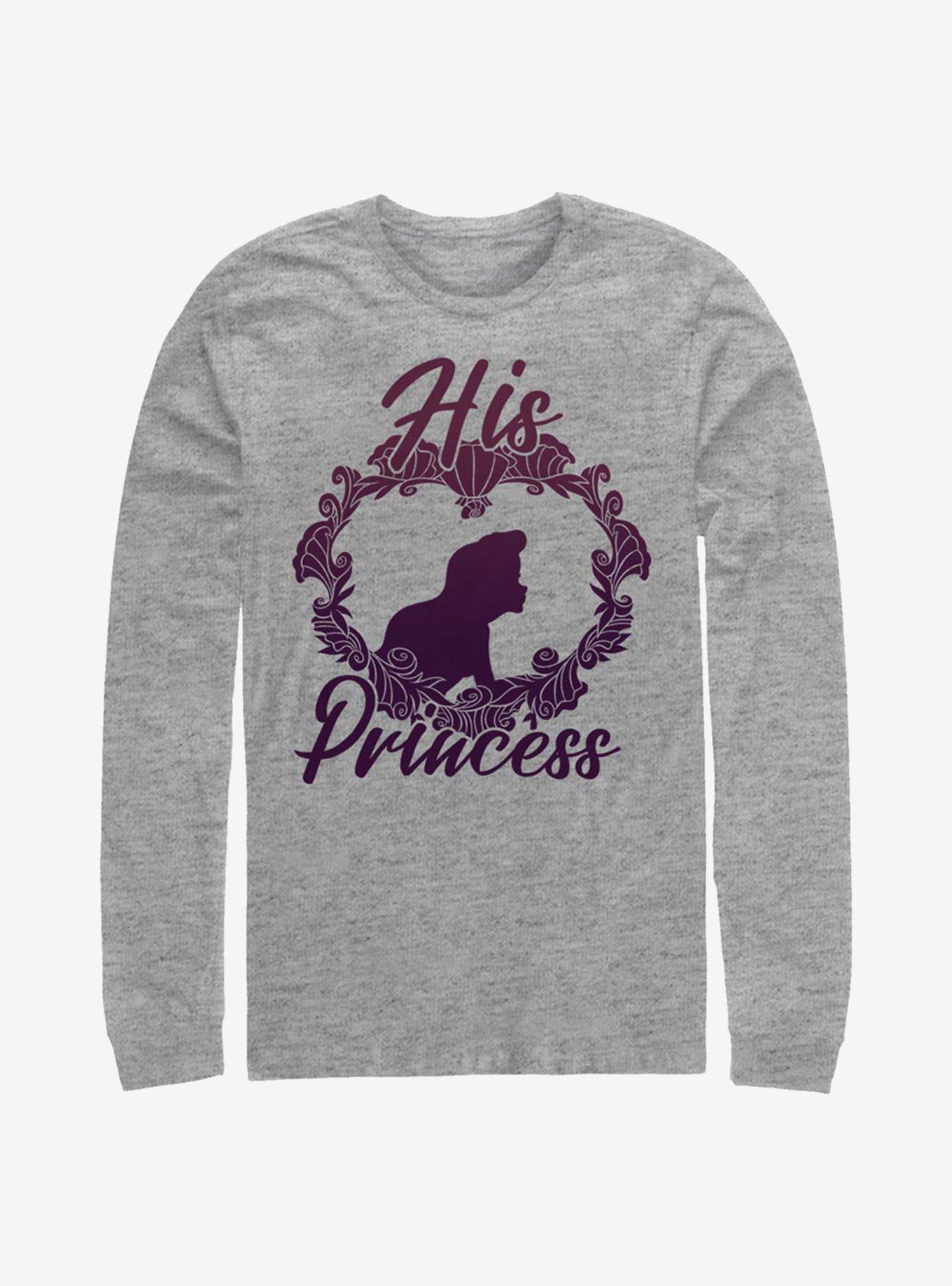 Disney The Little Mermaid His Princess Long-Sleeve T-Shirt, , hi-res