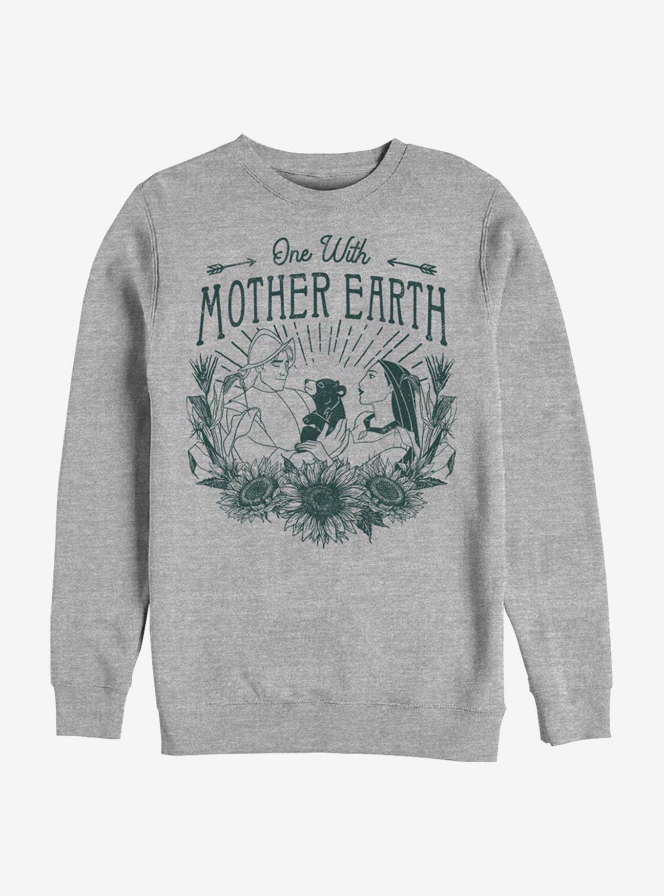 Disney Pocahontas One With Earth Sweatshirt, , hi-res