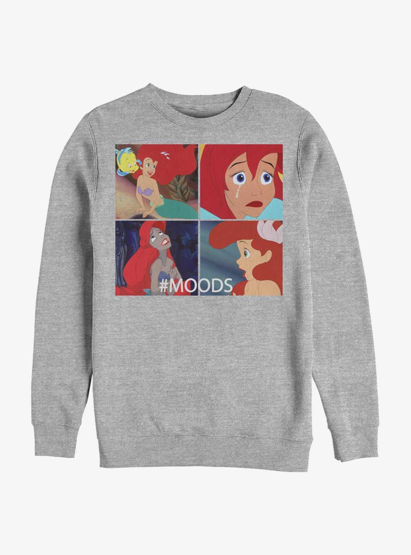 Disney The Little Mermaid Ariel Moods Sweatshirt, , hi-res