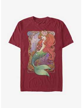 Disney The Little Mermaid Art Nouveau Ariel T-Shirt, , hi-res
