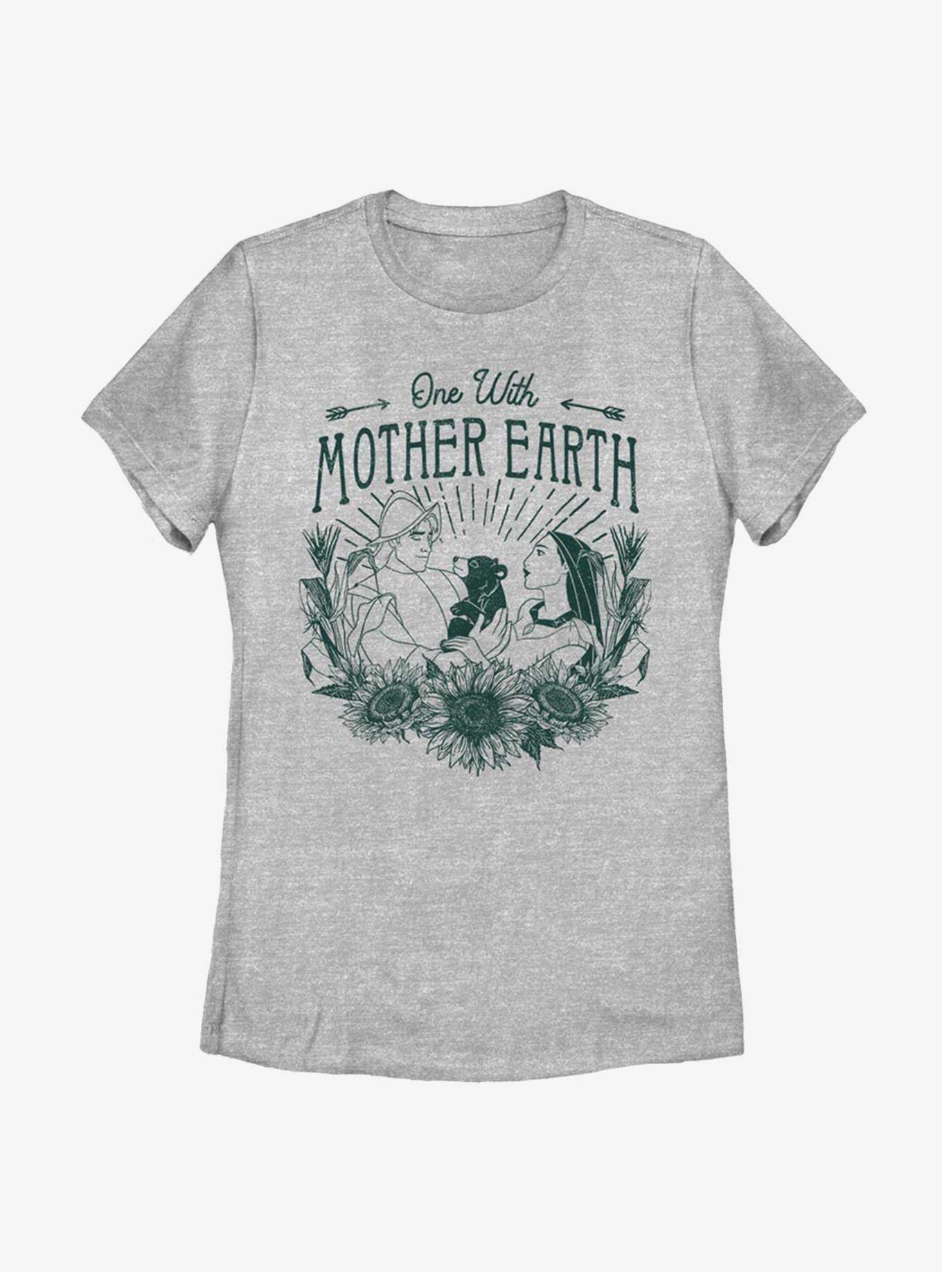 Disney Pocahontas One With Earth Womens T-Shirt, , hi-res