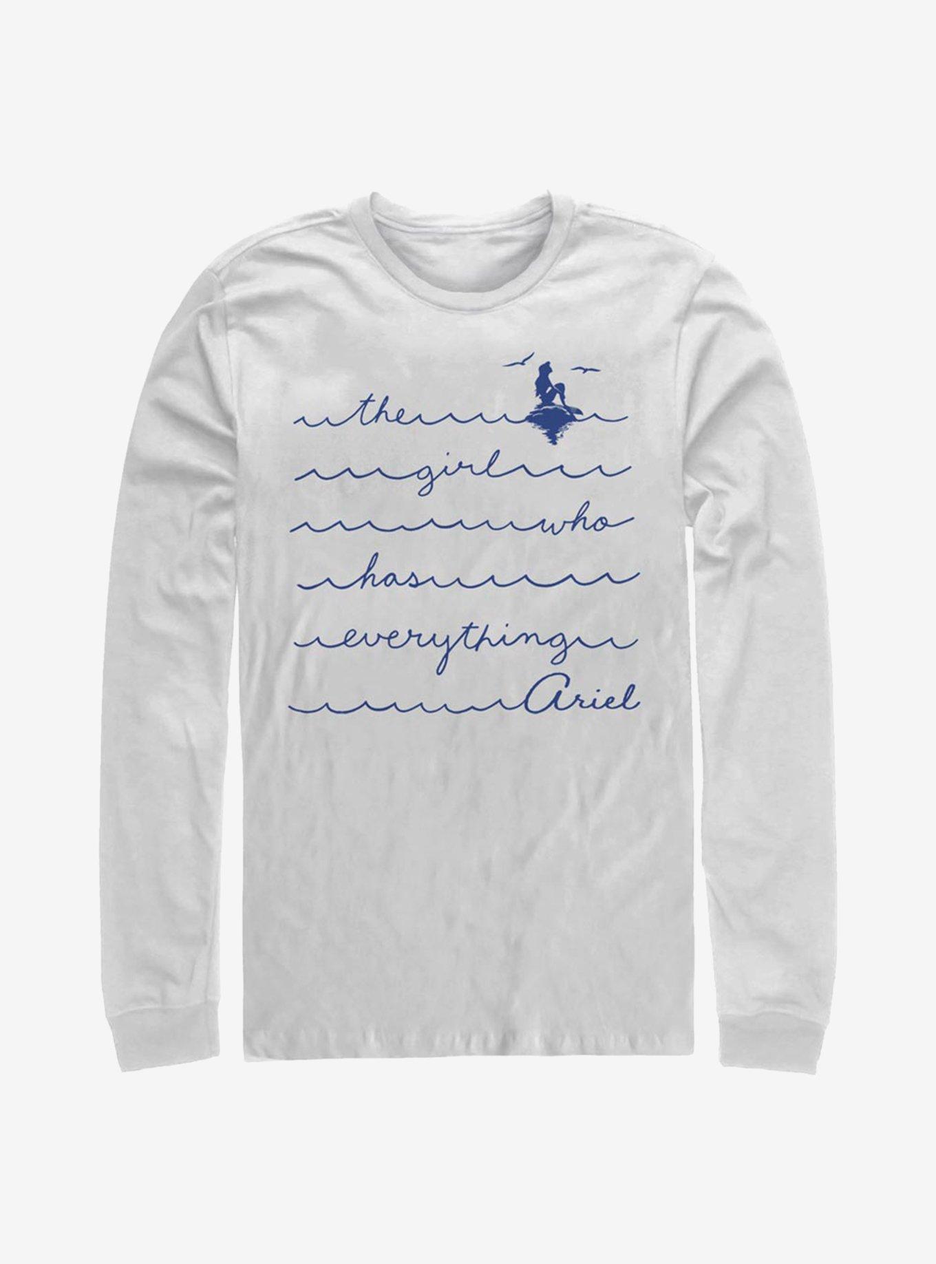 Disney The Little Mermaid Girl Who Has Everything Long-Sleeve T-Shirt, , hi-res