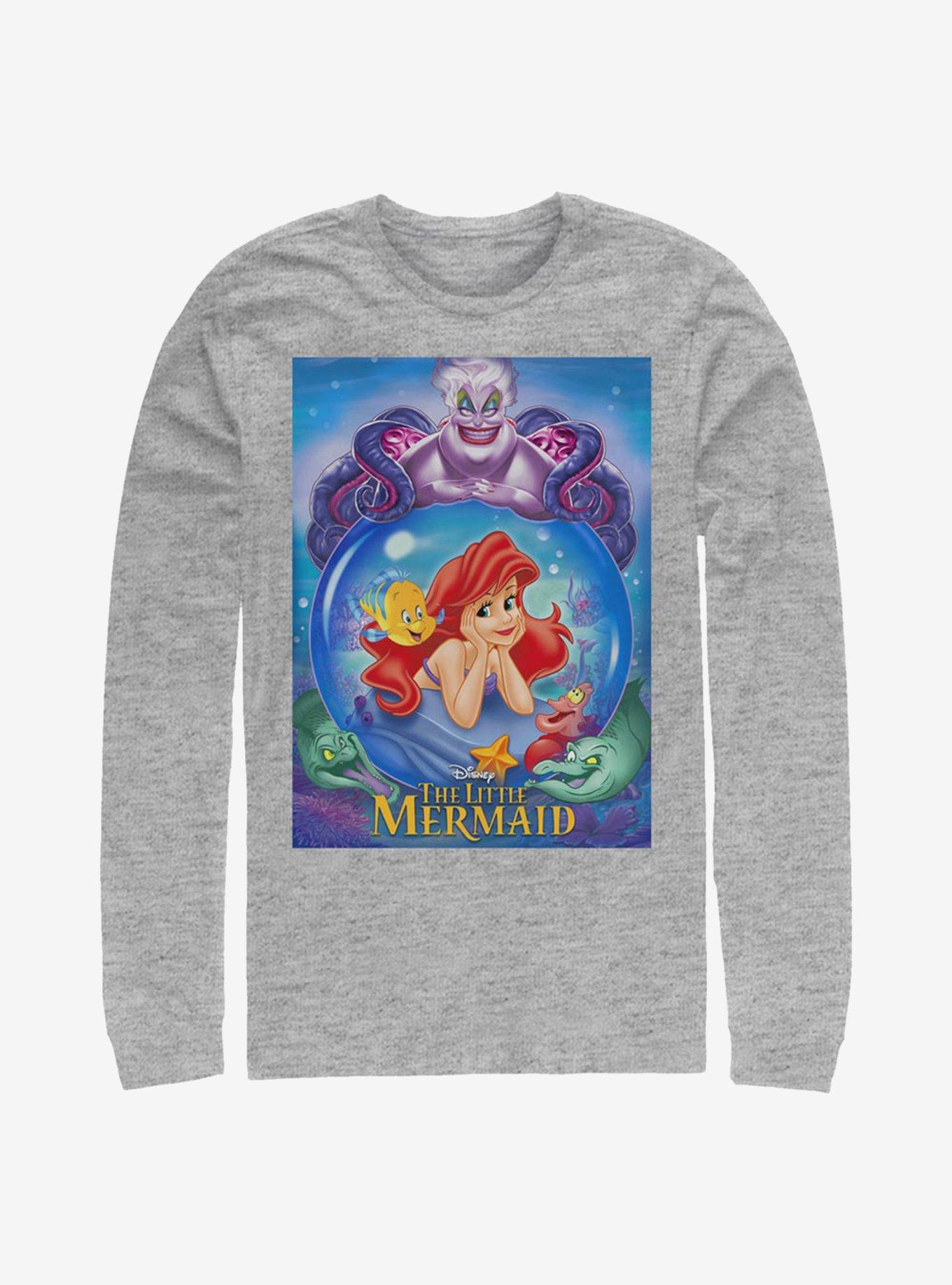 Disney The Little Mermaid Ariel And Ursula Long-Sleeve T-Shirt, , hi-res
