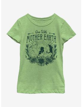 Disney Pocahontas One With Earth Youth Girls T-Shirt, , hi-res