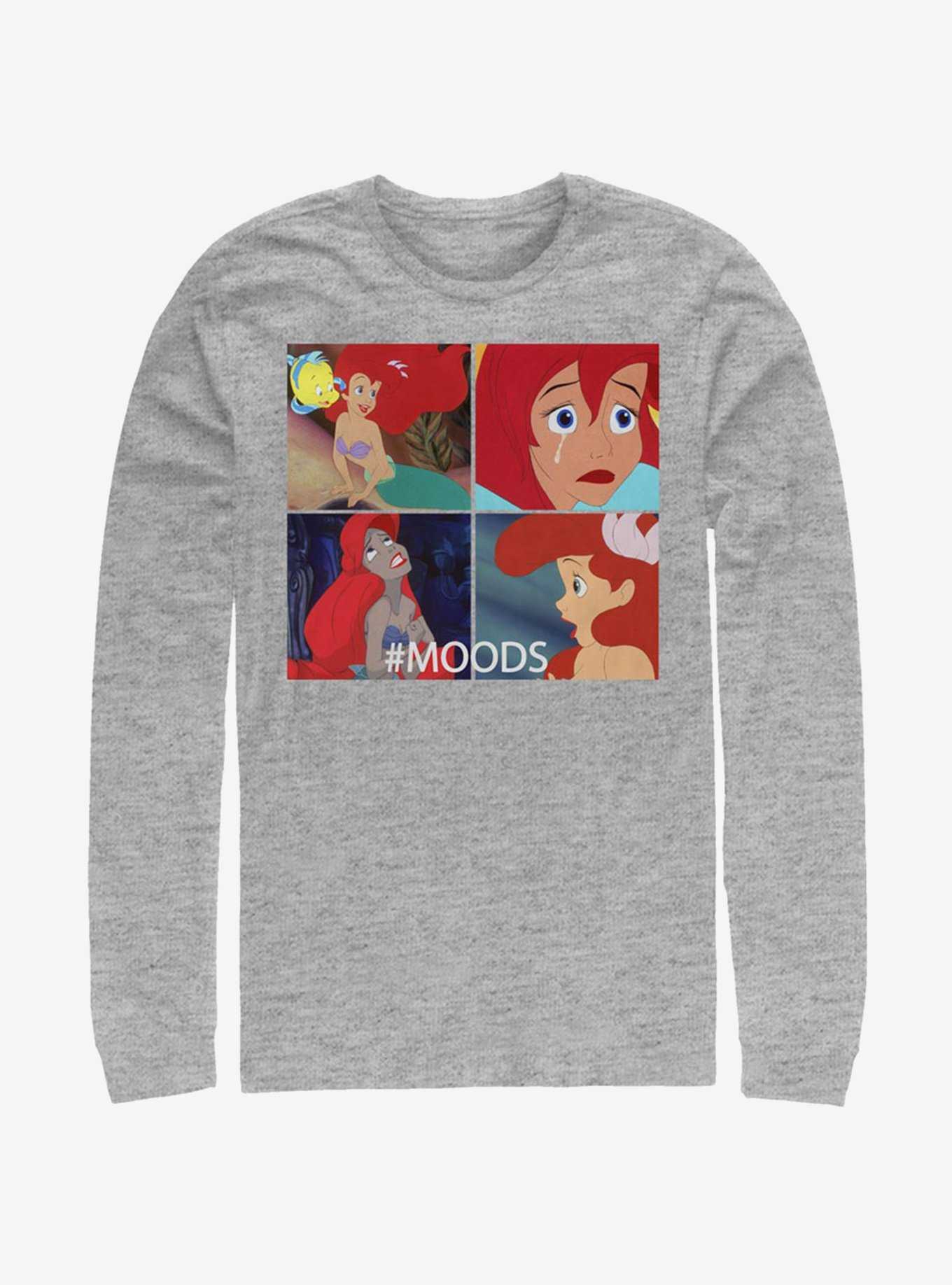 Disney The Little Mermaid Ariel Moods Long-Sleeve T-Shirt, , hi-res
