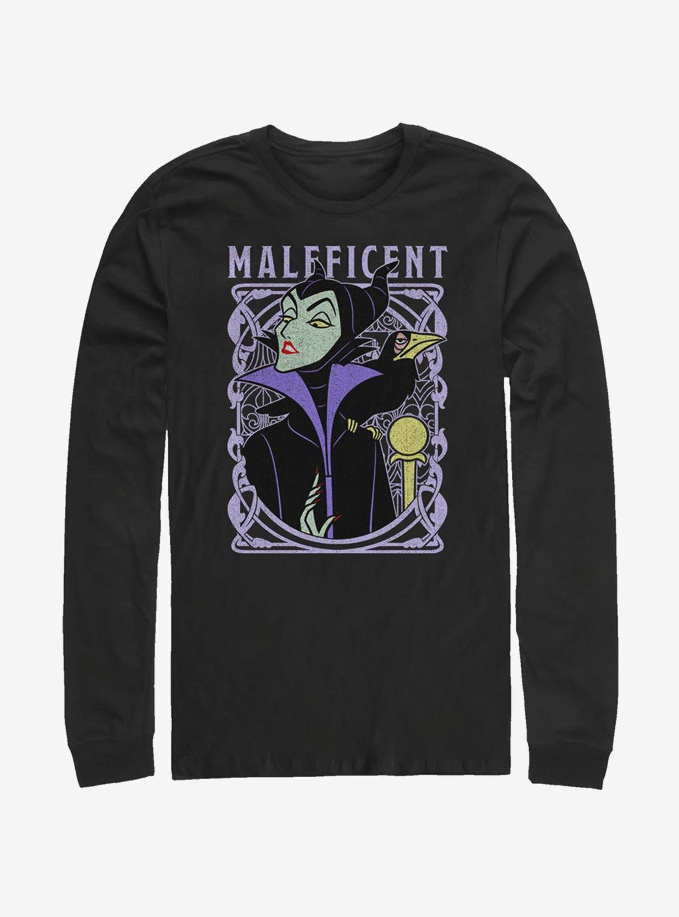 Disney Sleeping Beauty Maleficent Her Excellency Long-Sleeve T-Shirt, BLACK, hi-res