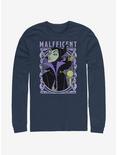 Disney Sleeping Beauty Maleficent Her Excellency Long-Sleeve T-Shirt, NAVY, hi-res