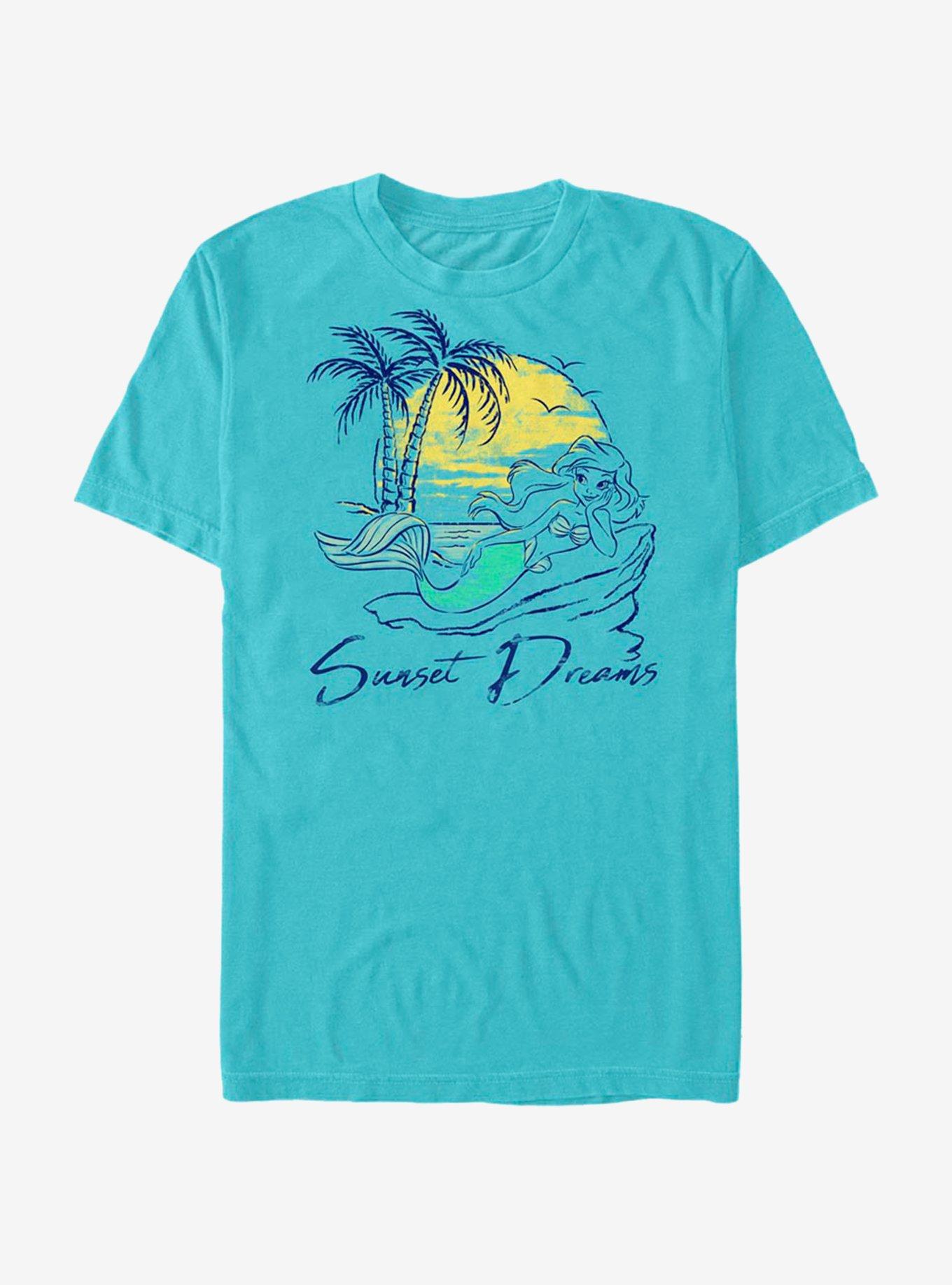 Disney The Little Mermaid Sea Lounge T-Shirt - BLUE | BoxLunch