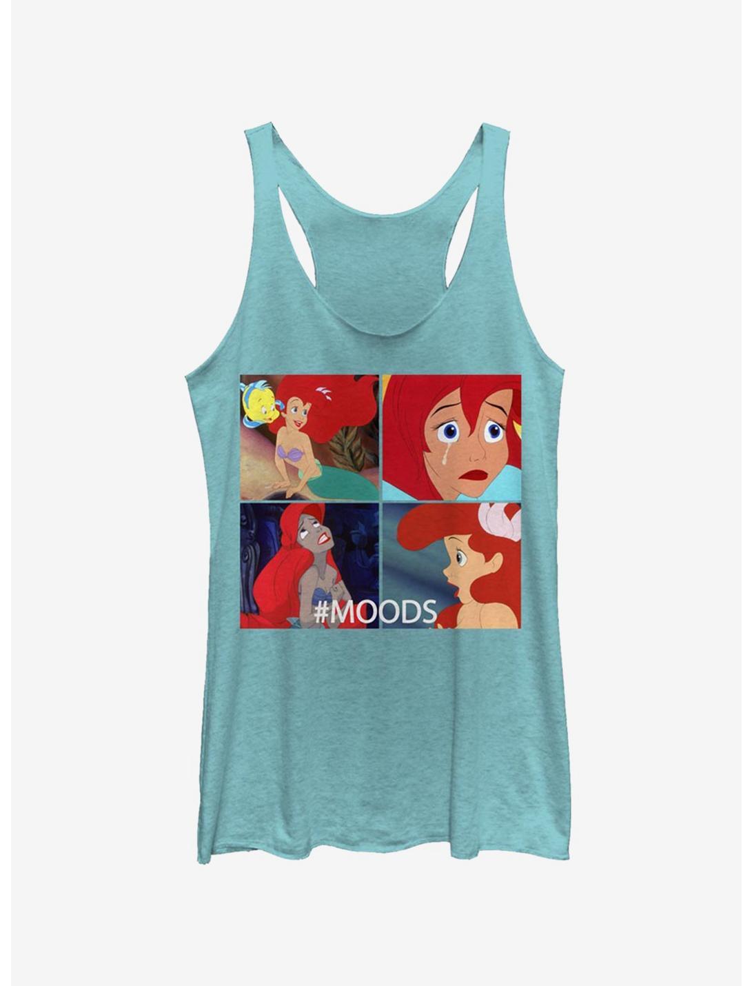 Disney The Little Mermaid Ariel Moods Womens Tank Top, TAHI BLUE, hi-res