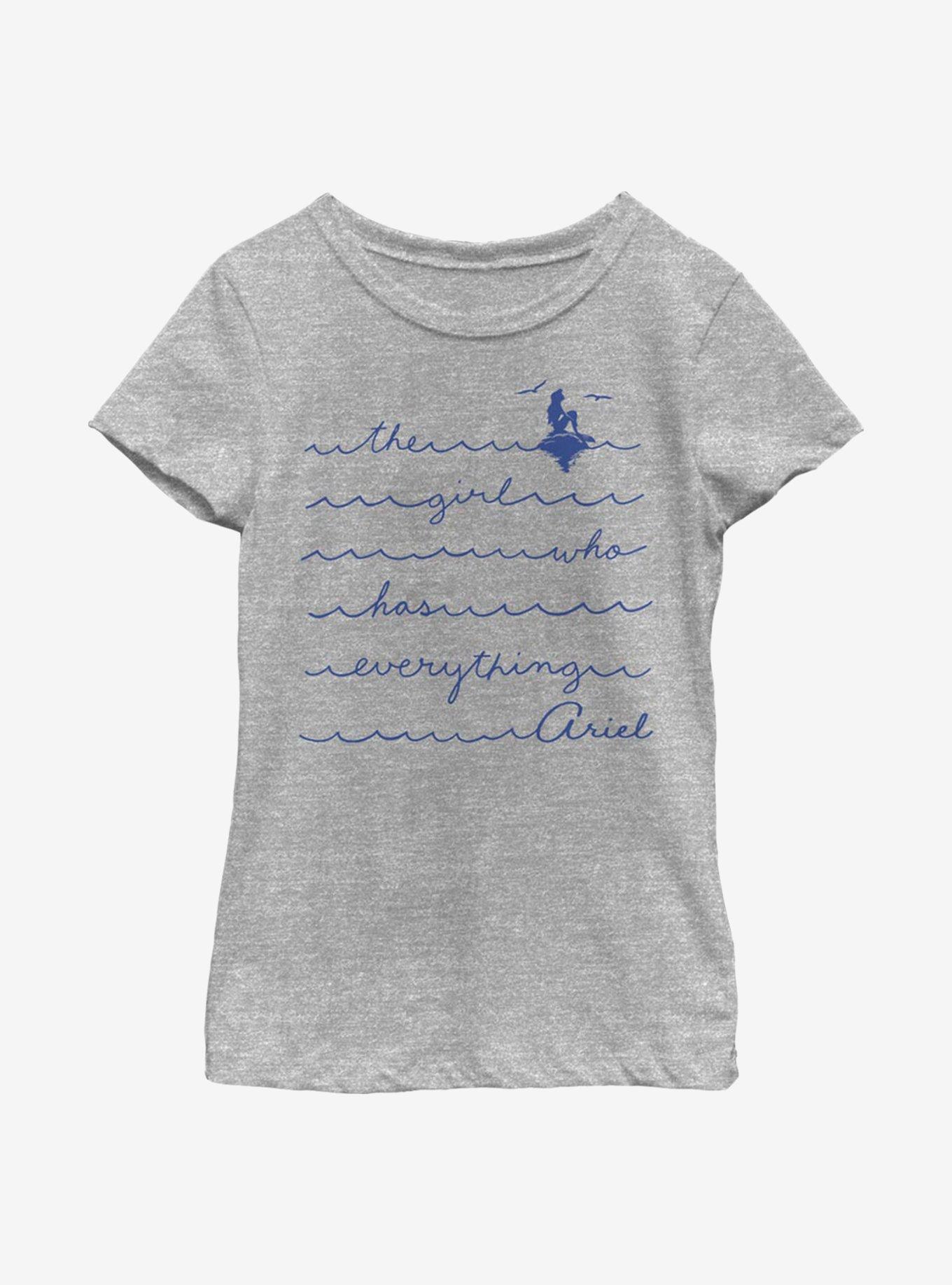 Disney The Little Mermaid Girl Who Has Everything Youth Girls T-Shirt, , hi-res