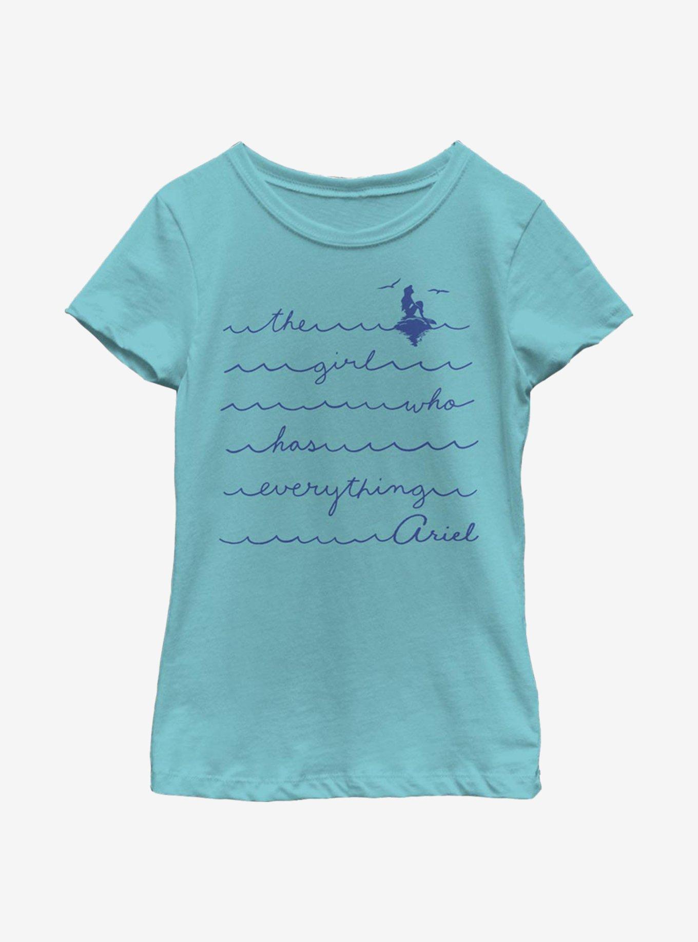 Disney The Little Mermaid Girl Who Has Everything Youth Girls T-Shirt, , hi-res