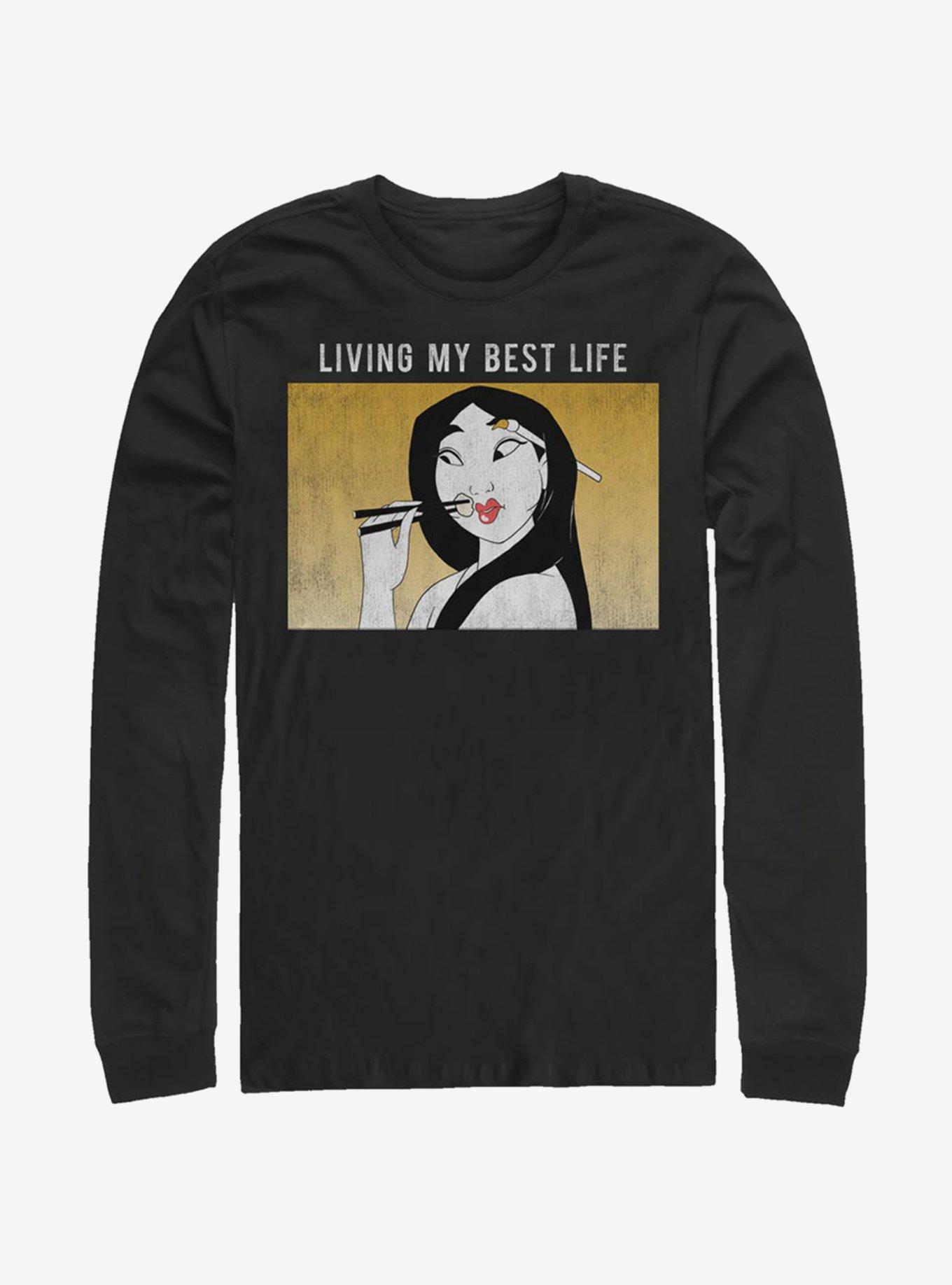 Disney Mulan Meme Long-Sleeve T-Shirt, , hi-res