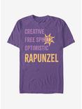 Disney Tangled List Rapunzel T-Shirt, PURPLE, hi-res