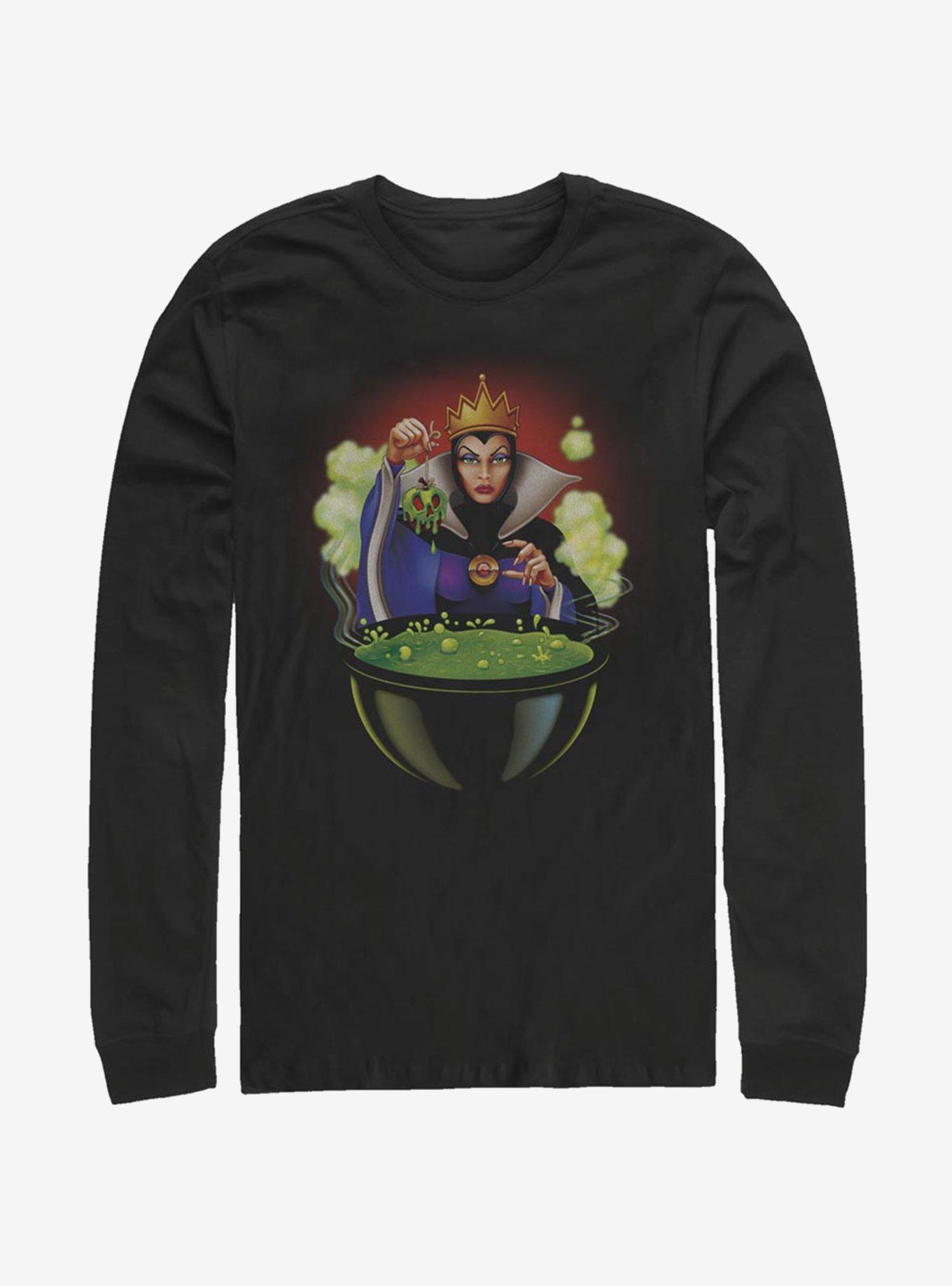 Disney Snow White And The Seven Dwarfs Evil Queen One Bite Long-Sleeve T-Shirt, , hi-res