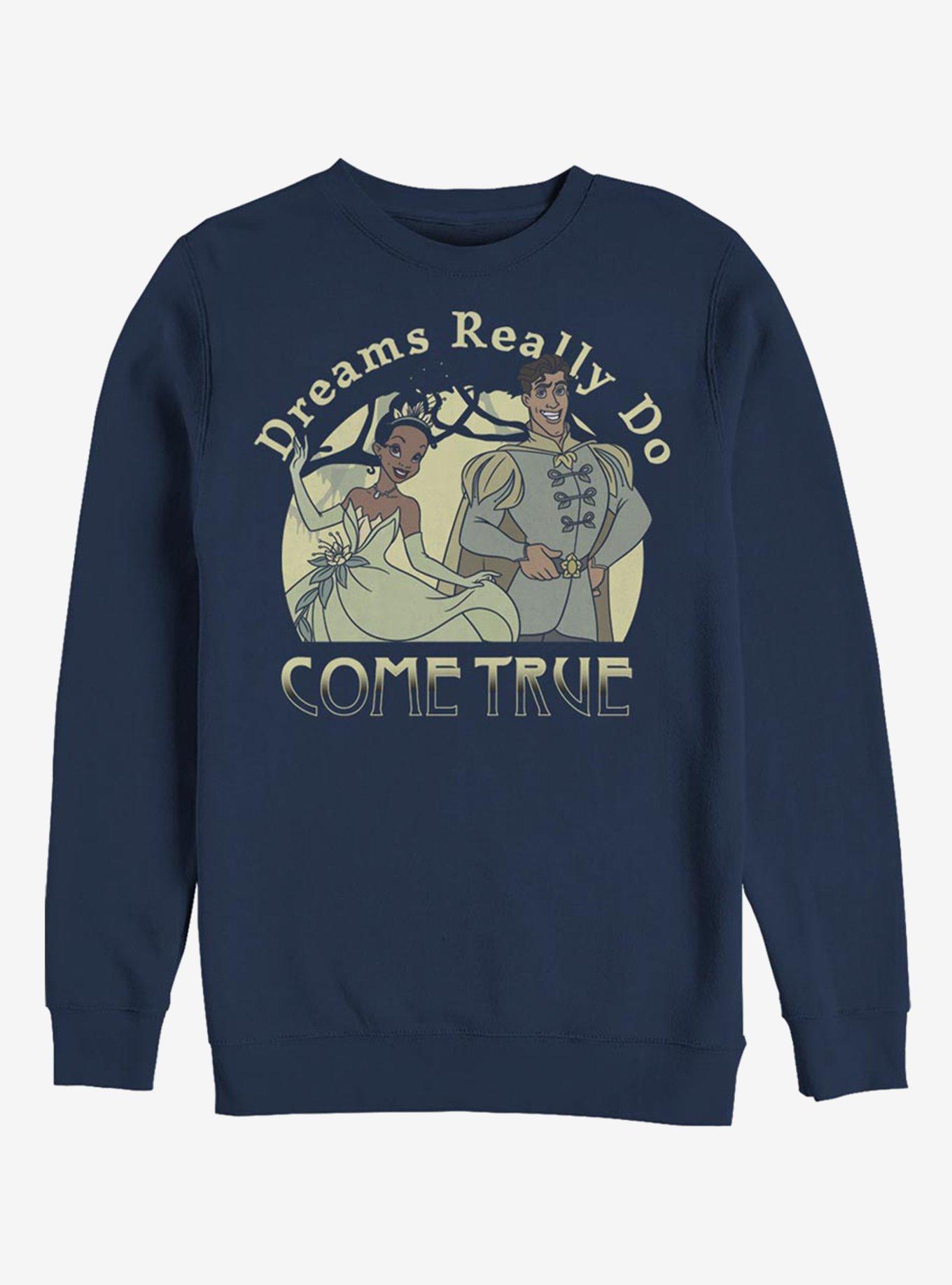 Disney The Princess And The Frog Dreams Do Come True Sweatshirt, , hi-res