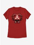 Disney Snow White And The Seven Dwarfs Your Heart Belongs To Me Womens T-Shirt, RED, hi-res