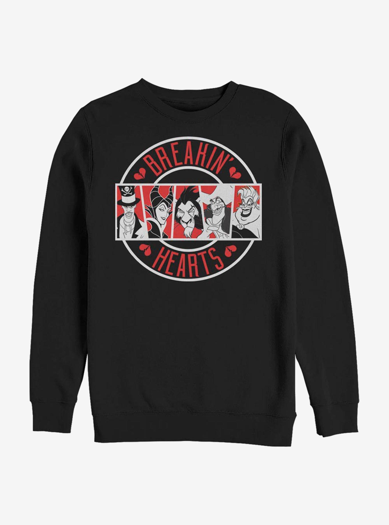 Disney Villains Breakin' Hearts Sweatshirt, , hi-res