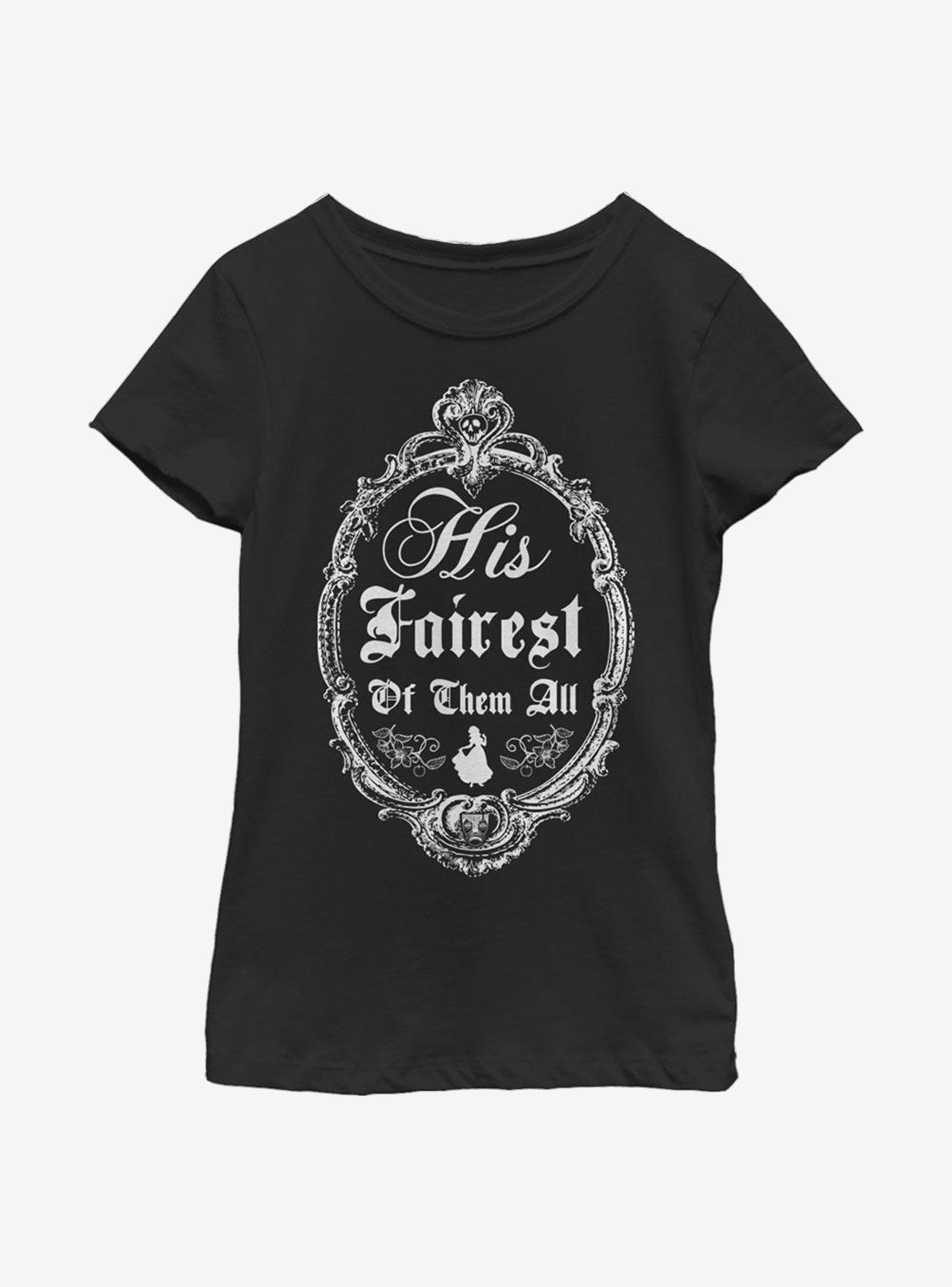 Disney Snow White And The Seven Dwarfs His Fairest Youth Girls T-Shirt, , hi-res