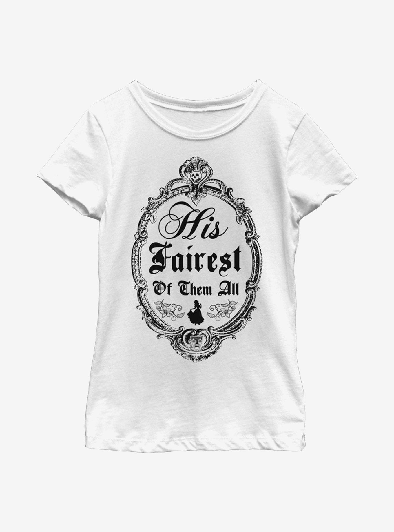 Disney Snow White And The Seven Dwarfs His Fairest Youth Girls T-Shirt, , hi-res