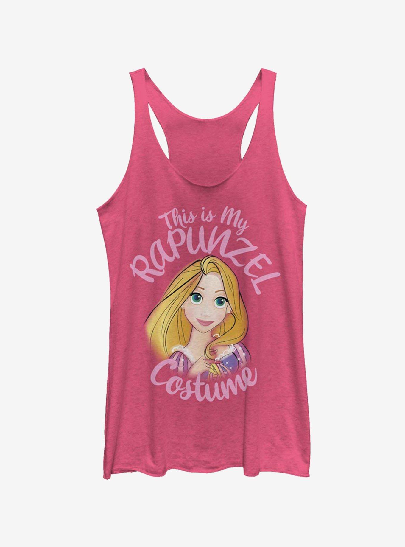 Disney Tangled Rapunzel Costume Womens Tank Top, PINK HTR, hi-res