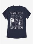 Disney Villains Made For Mayhem Womens T-Shirt, NAVY, hi-res