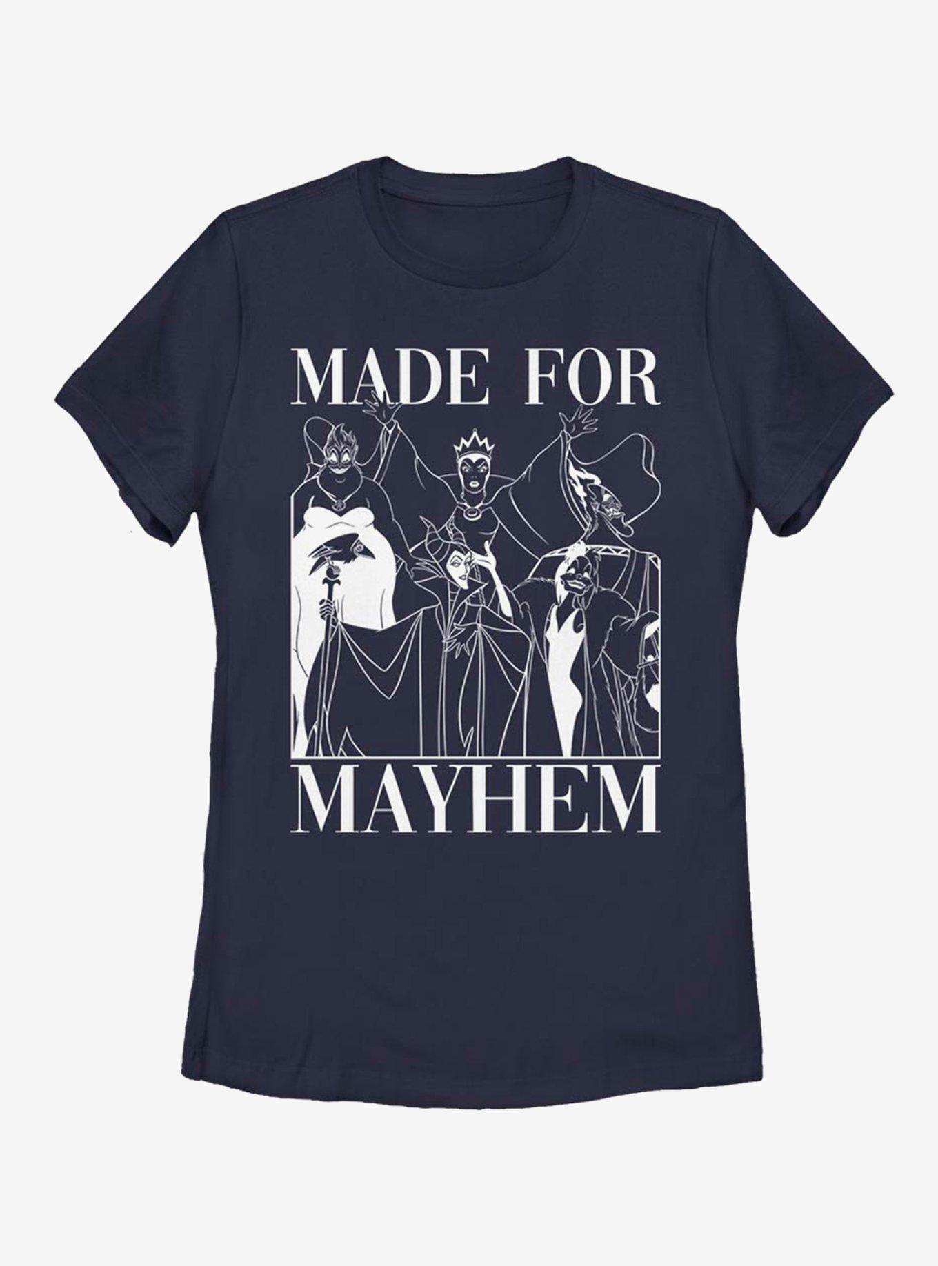 Disney Villains Made For Mayhem Womens T-Shirt, , hi-res