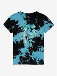 Coraline Ghost Children Tie-Dye Girls T-Shirt, BLUE, hi-res