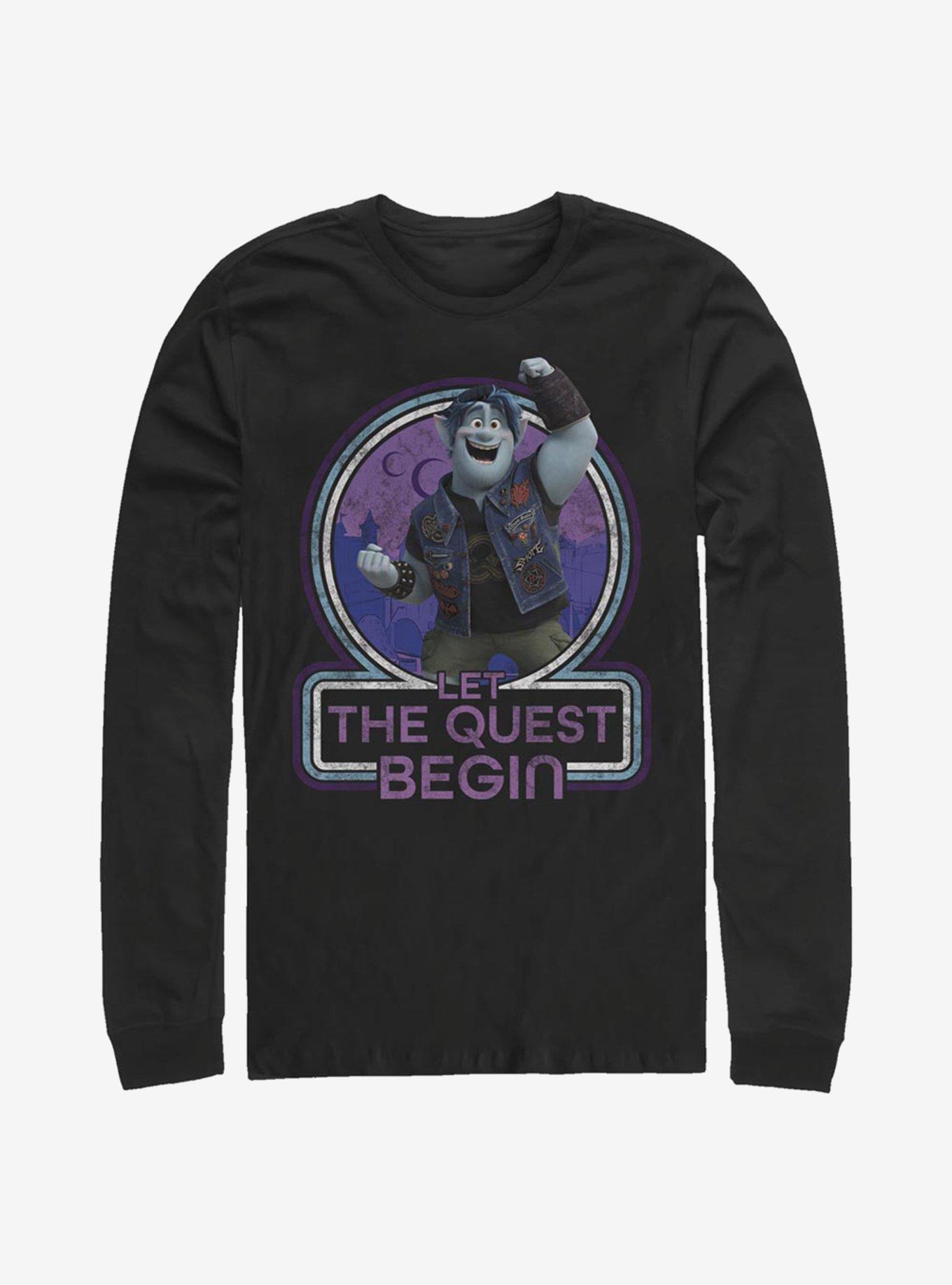 Disney Pixar Onward Begin Quest Long-Sleeve T-Shirt, , hi-res