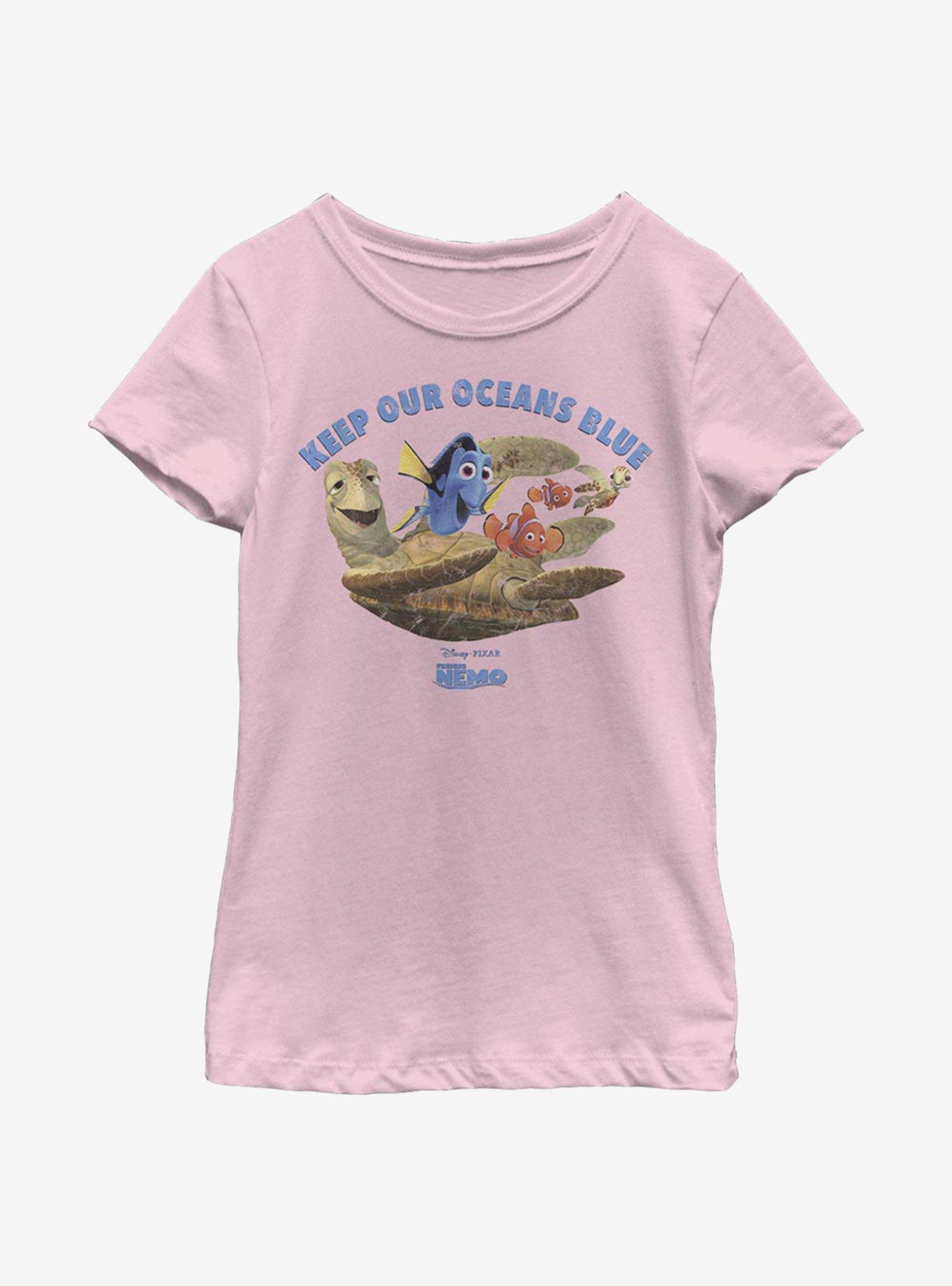 Disney Pixar Finding Nemo Ocean Youth Girls T-Shirt, , hi-res