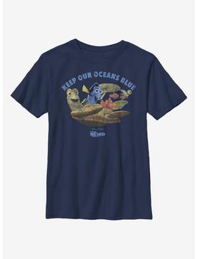 Disney Pixar Finding Nemo Ocean Youth T-Shirt, NAVY, hi-res