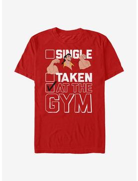 Disney Beauty And The Beast At The Gym T-Shirt, , hi-res