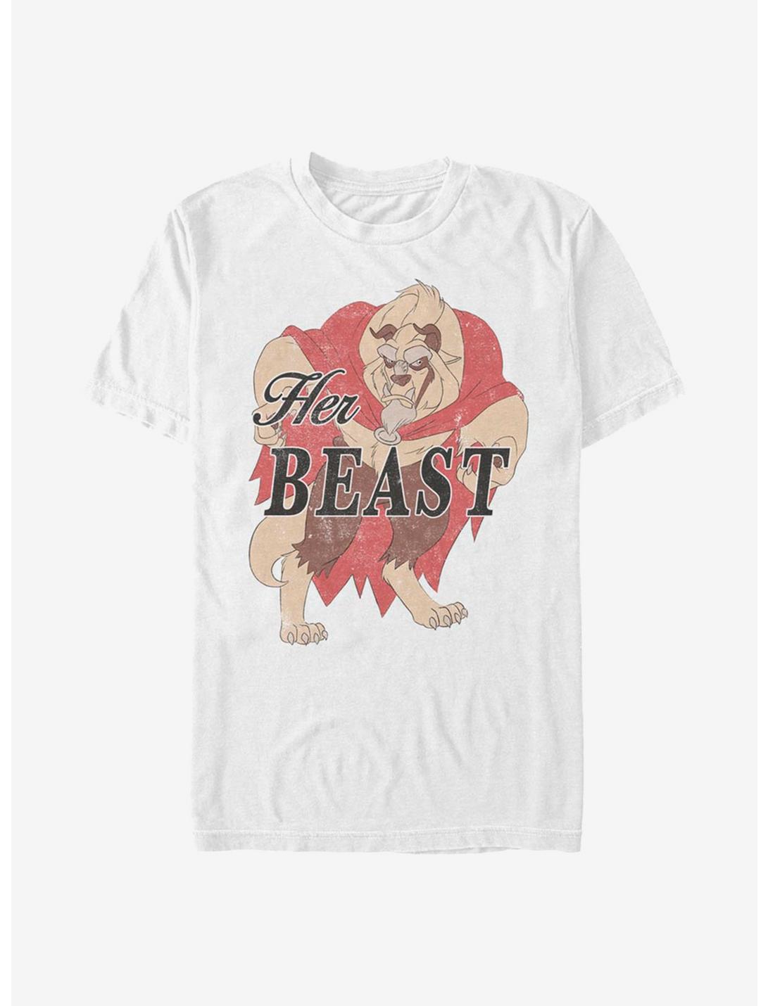 Disney Beauty And The Beast Her Beast T-Shirt, WHITE, hi-res